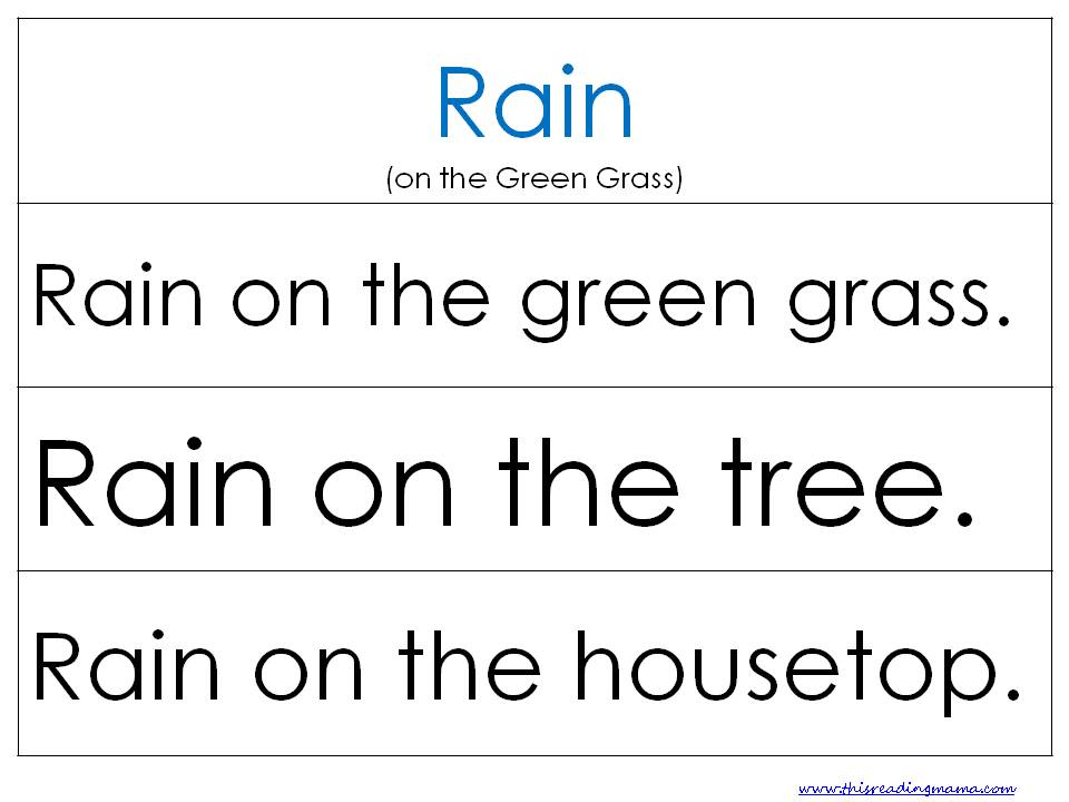 rain on the green grass coloring pages - photo #4