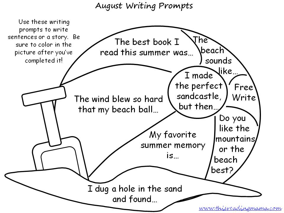 Writing essay prompts