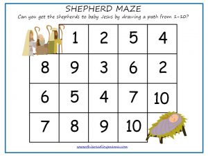 1-10 Shepherd Maze 1-10 Shepherd Maze