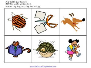 CVC Bottle Cap Spelling Review for BOB Books Set 1 {This Reading Mama} CVC Bottle Cap Spelling Review for BOB Books Set 1 {This Reading Mama}