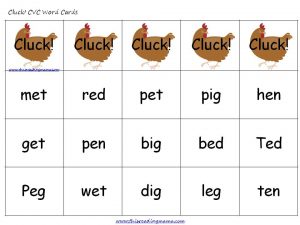 Cluck Game