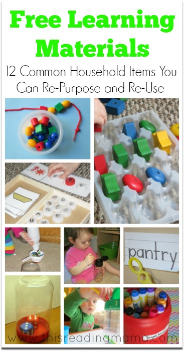  12 Common Household Items You Can Re-Purpose and Re-Use | This Reading Mama