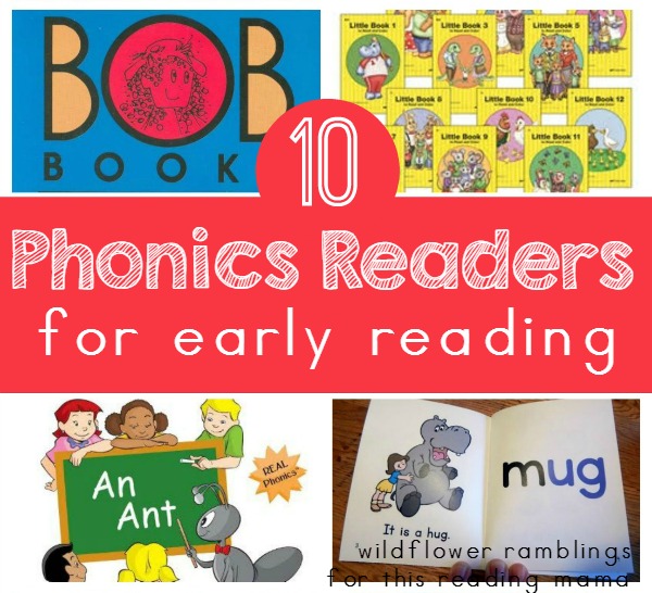 10 Phonics Readers for Early Reading - guest post of Wildflower Ramblings on This Reading Mama