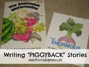 photo of Writing Piggyback Stories