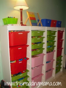 TROFAST storage unit for schoolroom