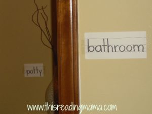 labeling your home for print rich environment