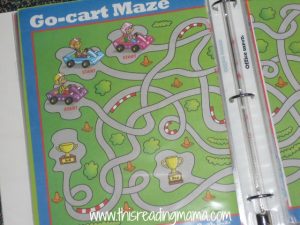 mazes and puzzles, notebooks for writing