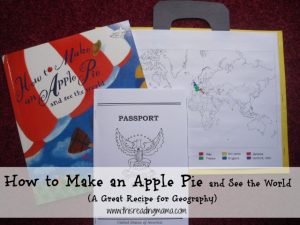 How to Make an Apple Pie-A Great Recipe for Geography {This Reading Mama}