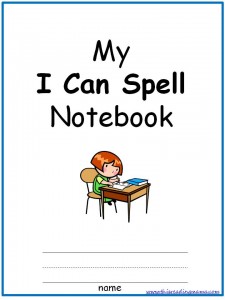 I Can Spell Notebook Cover