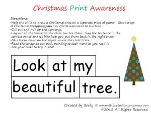 Christmas Print Awareness