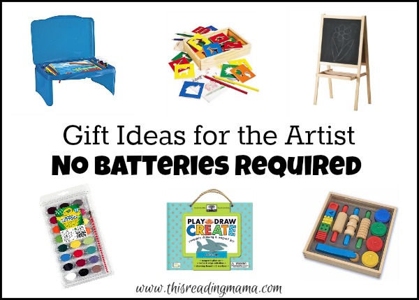 Gift Ideas for Kids - The Artist - No Batteries Required