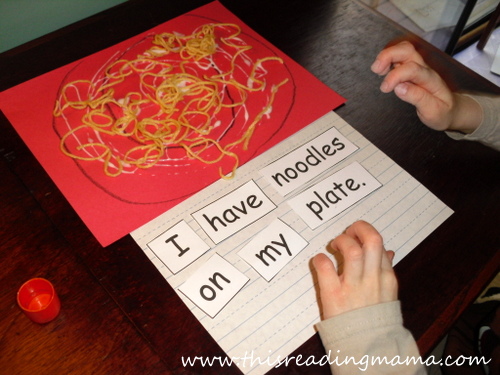 Print Awareness Craft for Letter N {This Reading Mama}
