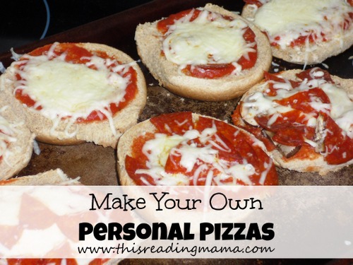 Simple Family Dinner Blog Hop: Make Your Own Personal Pizzas