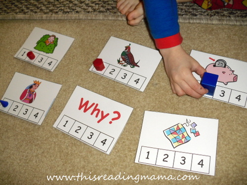 photo of Letter Q Syllable Count and Clip Activity | This Reading Mama