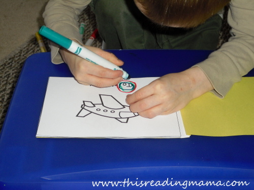 photo of find and circle sight words in text | This Reading Mama