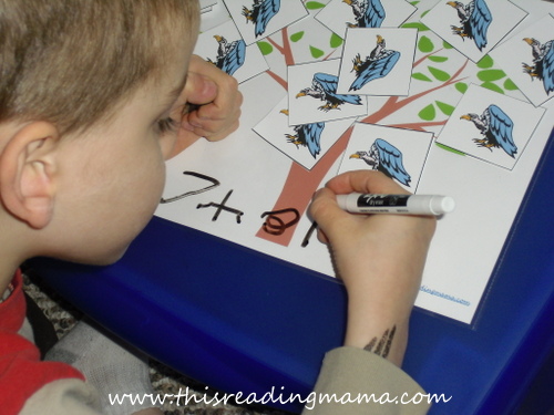 photo of writing a number sentence with manipulatives | This Reading Mama