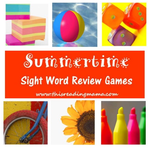 photo of Summertime Sight Word Review Games | This Reading Mama