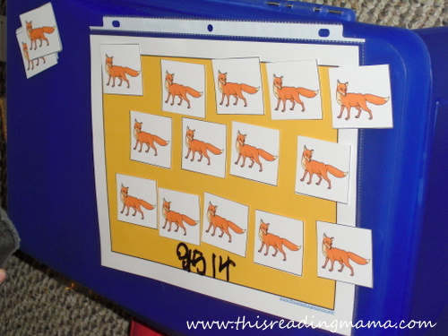photo of How Many Foxes in the Box-a counting game | This Reading Mama