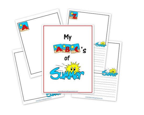 My ABC's of Summer {a FREE Printable Journal} | This Reading Mama