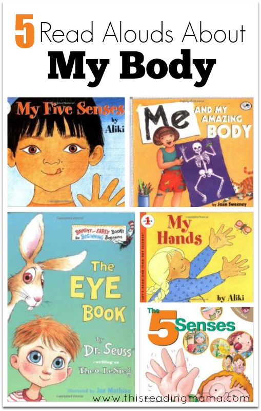 5 Read Alouds About My Body - This Reading Mama