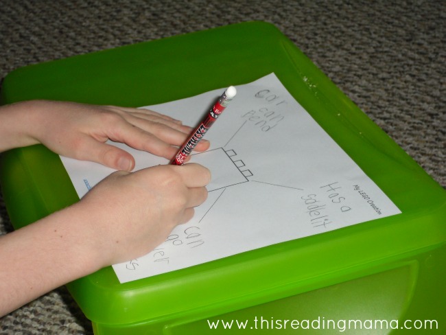 Using a graphic organizer before writing | This Reading Mama