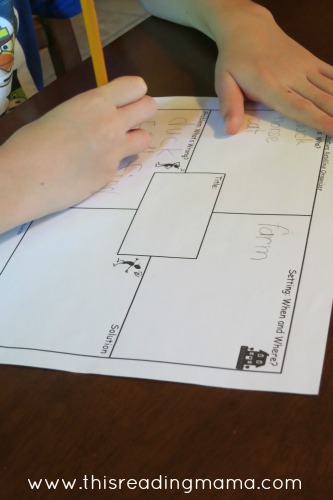 Use a Graphic Organizer to Brainstorm a Story | This Reading Mama