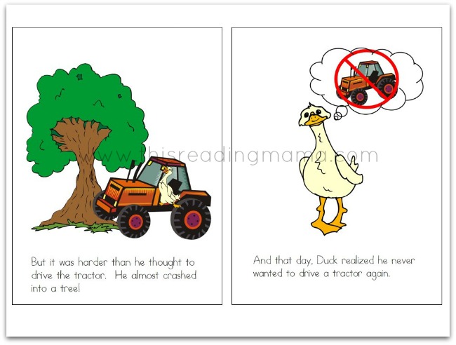 Duck on a Tractor Excerpt Story | This Reading Mama
