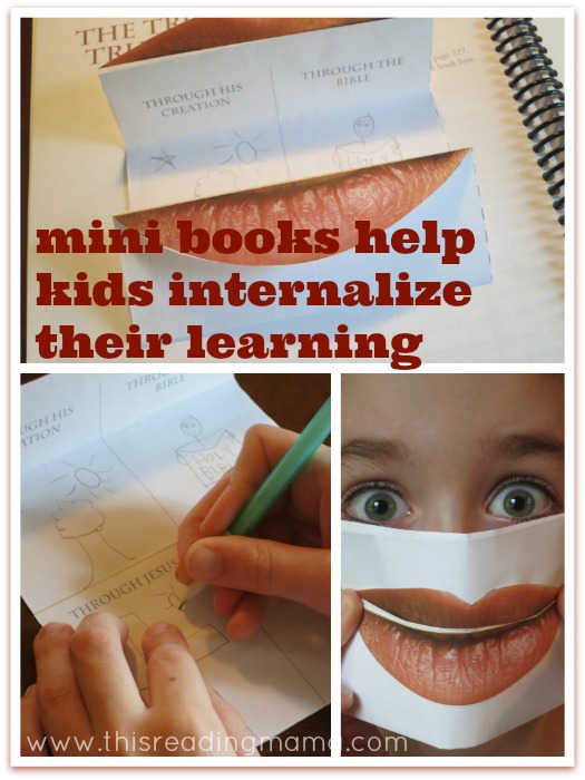 Mini books help kids internalize their learning, What We Believe Series by Apologia