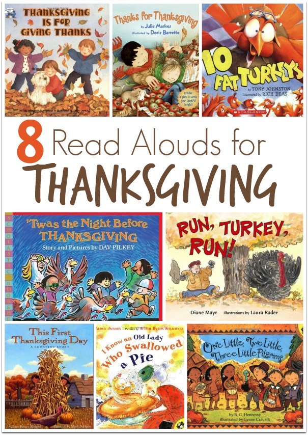8 Read Alouds for Thanksgiving - This Reading Mama