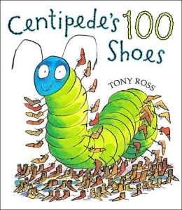 Centipede's 100 Shoes by Tony Ross ~ Read Alouds for the 100th Day of School | This Reading Mama