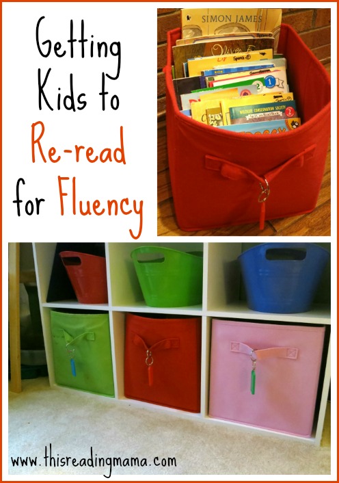 Getting Kids to Re-read for Fluency {free printable included} | This Reading Mama