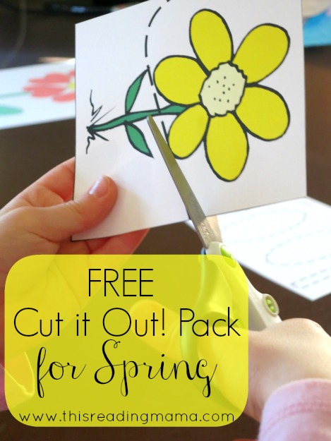 FREE Spring Cut It Out! Pack {Cutting Practice Fun} | This Reading Mama