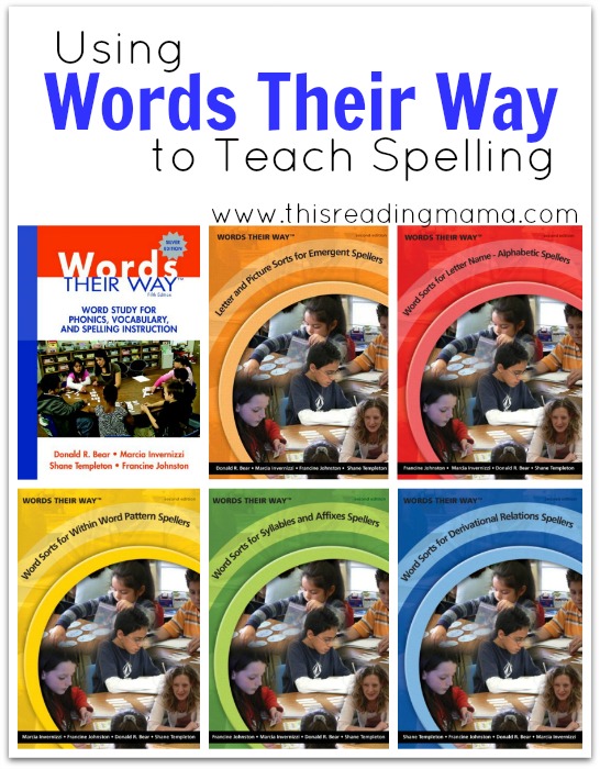 Using Words Their Way to Teach Spelling | This Reading Mama