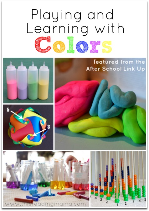 Playing and Learning with Colors {and After School Link Up}