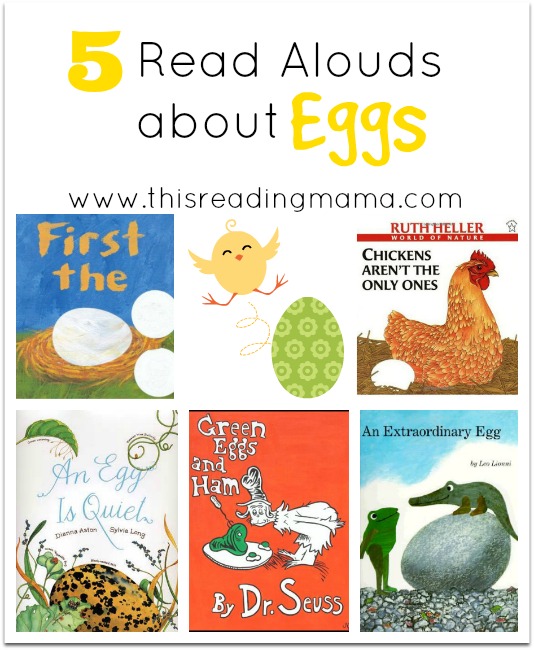 5 read alouds about eggs