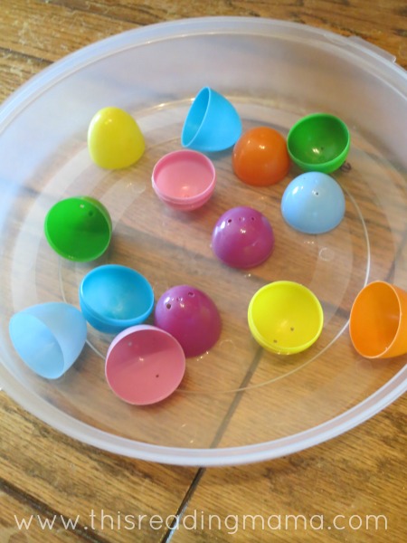easter egg color matching game