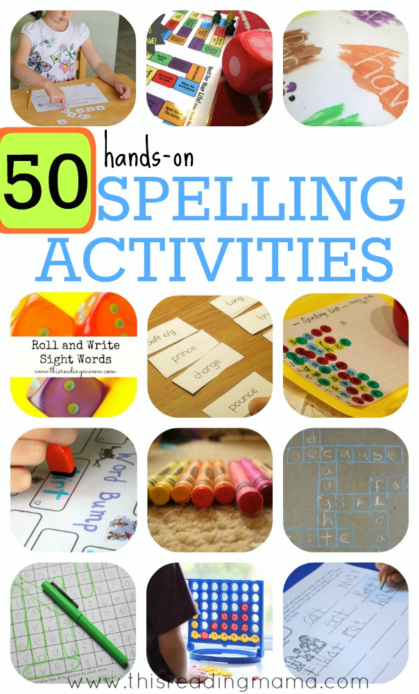 50 Hands-On Spelling Activities for Phonics and Sight Words - This Reading Mama