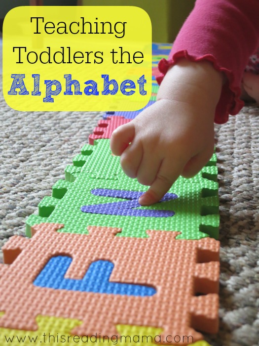 Teaching Toddlers the Alphabet | This Reading Mama
