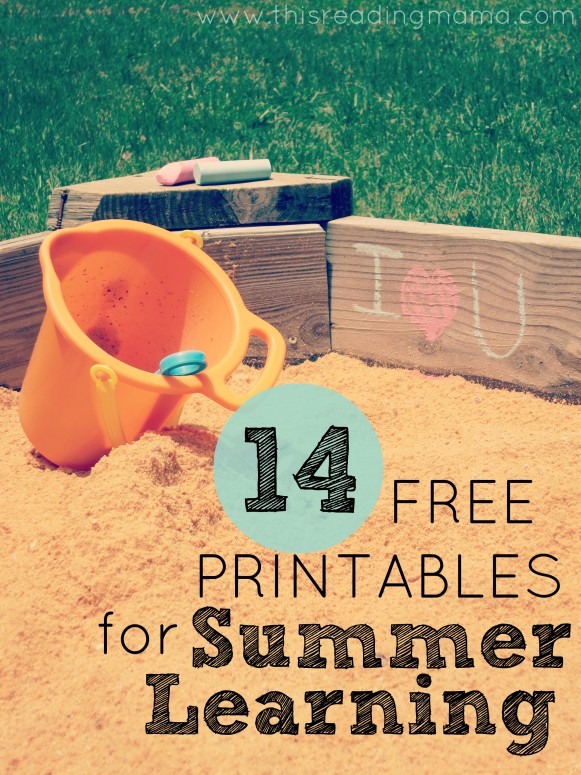 14 Free Printables for Summer Learning | This Reading Mama