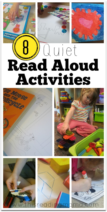 8 Quiet Read Aloud Activities - This Reading Mama