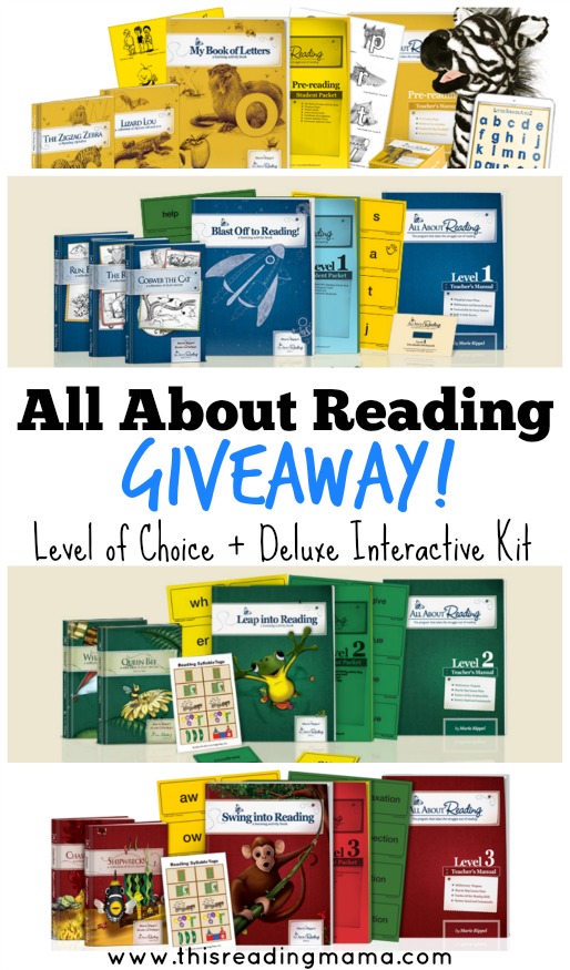 All About Reading Giveaway with This Reading Mama