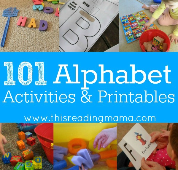 101 Alphabet Activities and Printables 2 - This Reading Mama