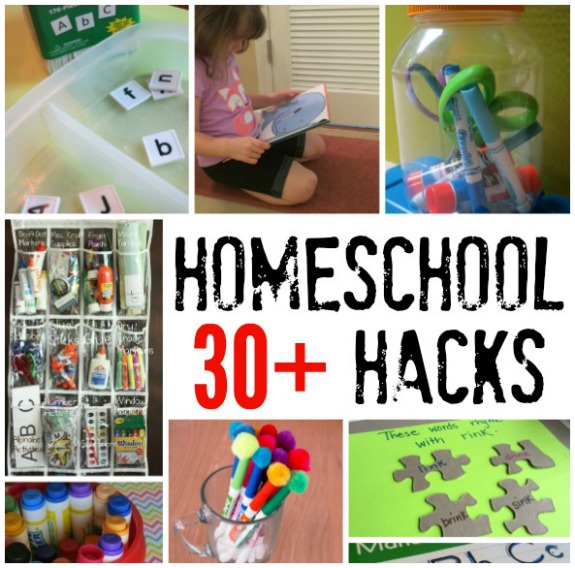 30+ Homeschool Hacks - save money time and energy - This Reading Mama