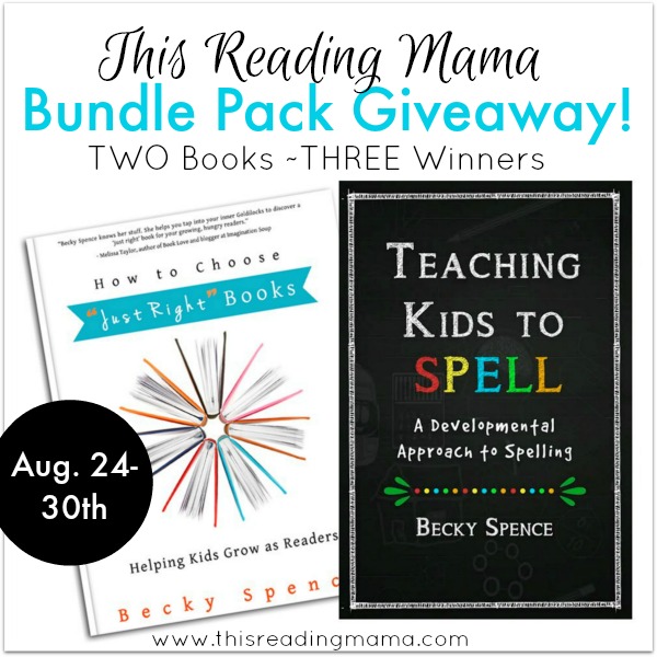 Bundle Pack Giveaway - This Reading Mama