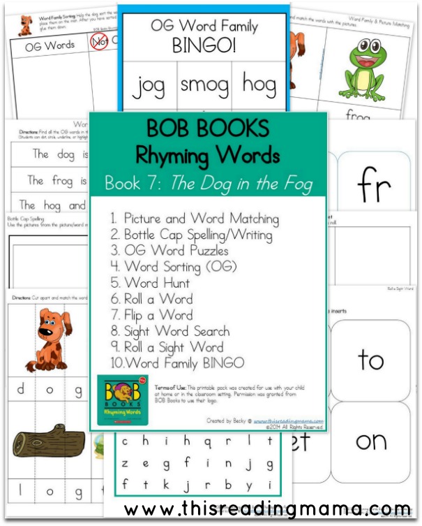 BOB Books -Rhyming Words -Book 7