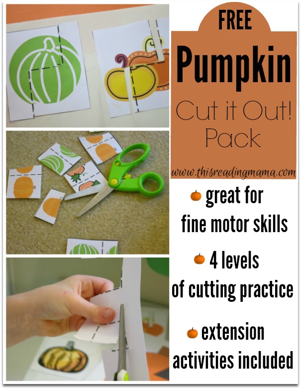 FREE Pumpkin Cut it Out! Pack