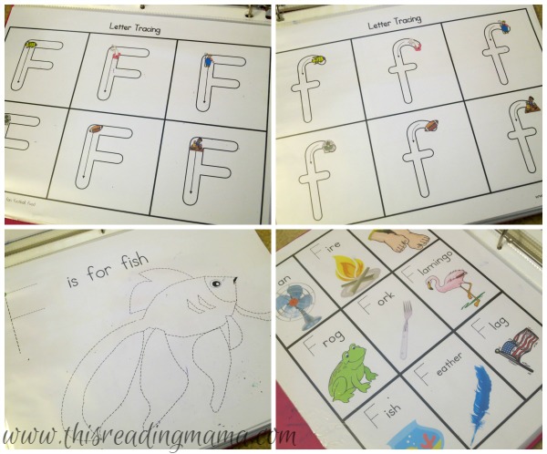 handwriting pages for a preschooler