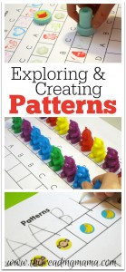 Exploring and Creating Patterns {FREE Printable Included}