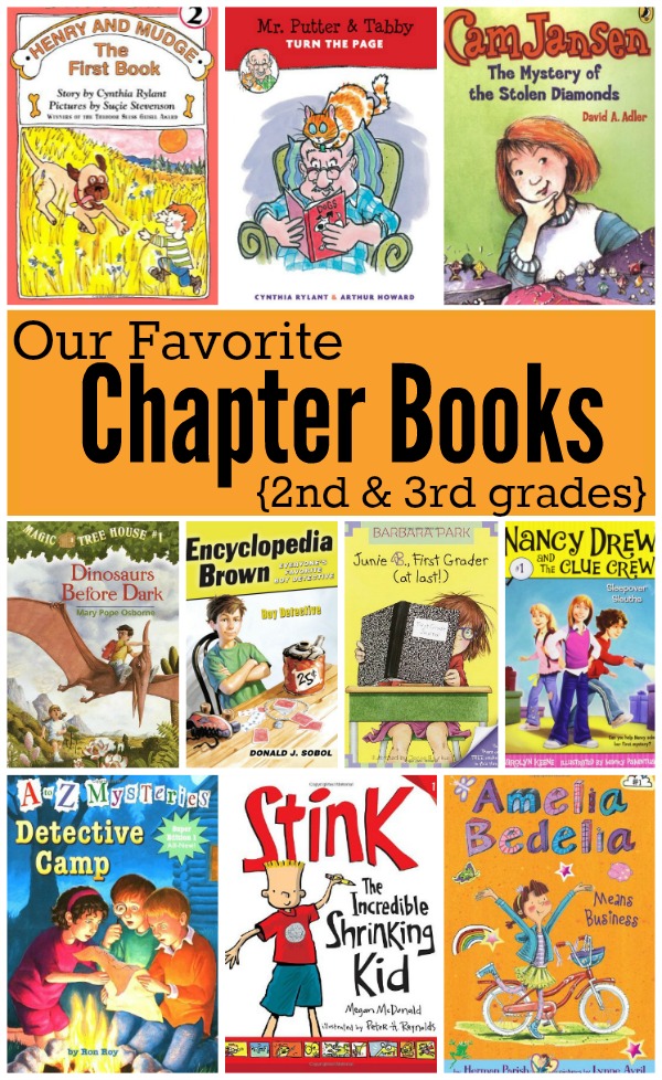 Favorite Chapter Books for 2nd and 3rd grade - This Reading Mama