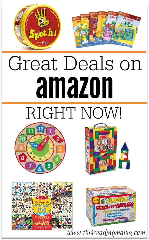 Great Deals on Amazon Right Now - This Reading Mama